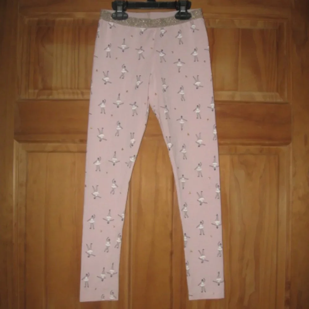 5/$30 Girls Carters Pink/Gold with Ballerinas Leggings